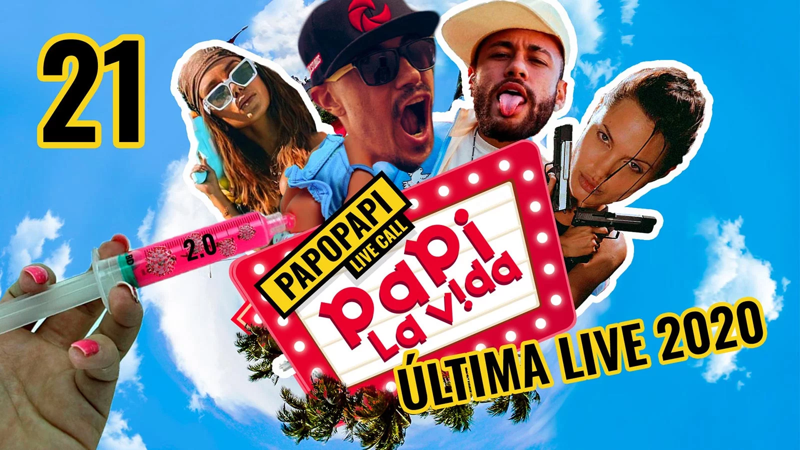 Ultima Live 2020: Vacina, Neymar, Anitta, Femicidio e Alienigenas